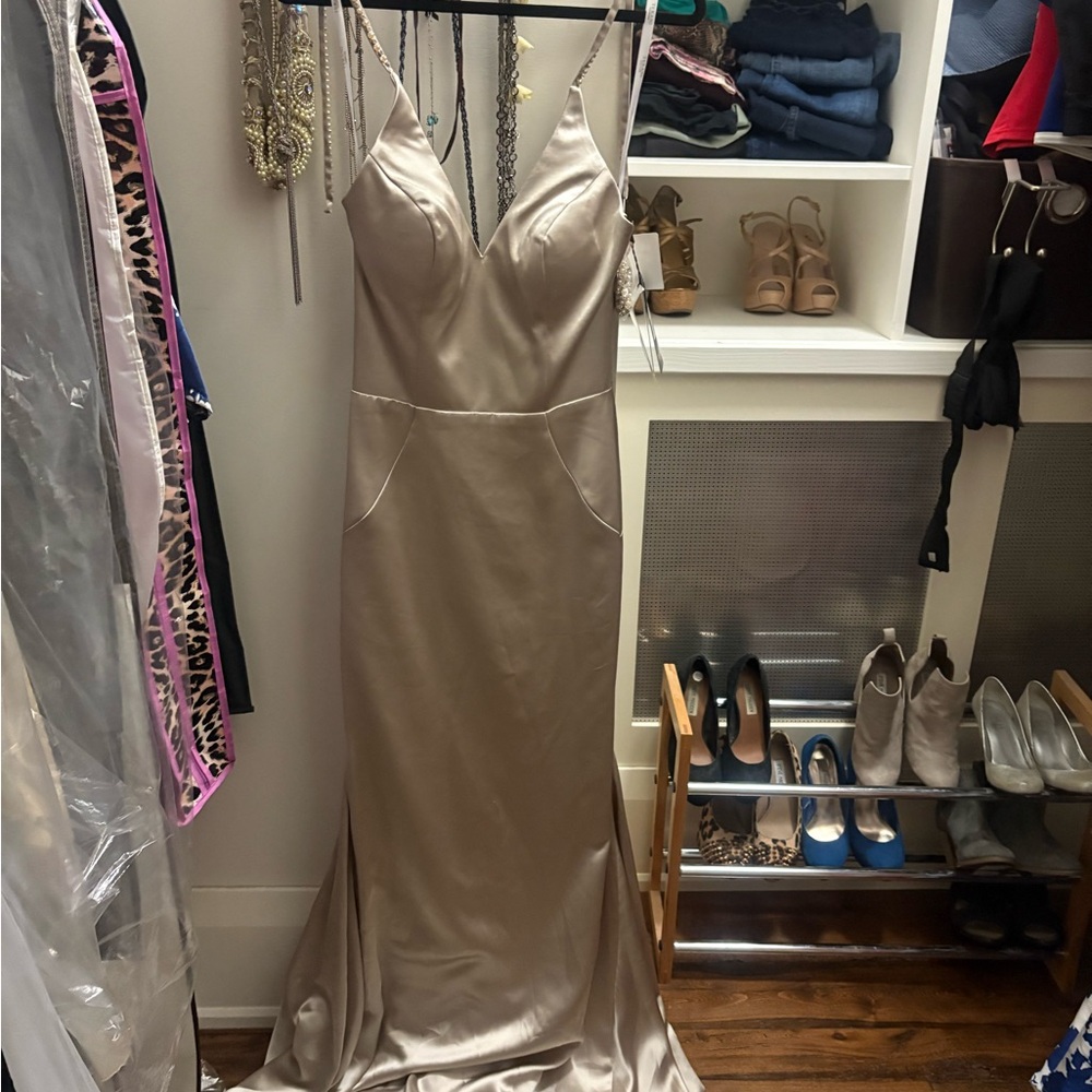 Terani Couture Satin Gown